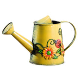 Easter Gift Decorative Sunflower & Ladybug Metal Watering Can Sprinkling Can (Vol: 4 cups)