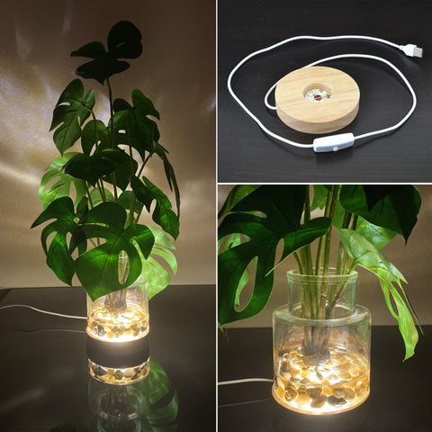 monstera plant in glass vase Real Touch 17.5 inch Artificial Plants Green Monstera Leaves in Glass – Westcharm