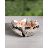 Metal Floral Tealight Candle Holder, Medium