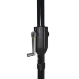 Patio Umbrella Outdoor Table Umbrella with 6 Sturdy Ribs and Crank 6.5 ft, Orange Umbrella