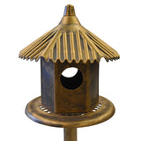 Free-standing Classic Heights Bird House With Domed Roof and Pedestal Base