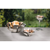 Metal Floral Tealight Candle Holder, Medium