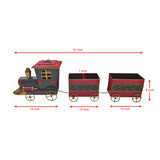 35 in. Christmas Freight Train Set