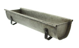 17 in. Shabby Look Metal Tabletop Planter "Nostalgia"