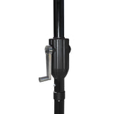 Patio Umbrella Outdoor Table Umbrella with 6 Sturdy Ribs and Crank 6.5 ft, Red Umbrella