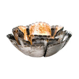 Metal Floral Tealight Candle Holder, Large
