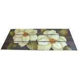 Wooden Frame-less Magnolia Blossom Flower Wall Art